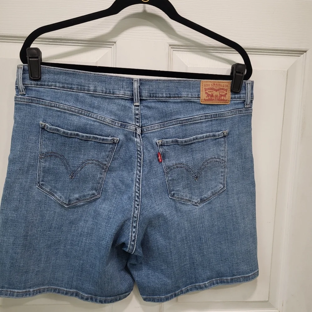 Levi's Blue Denim Shorts